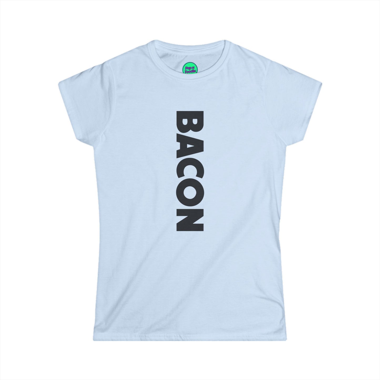 Bacon White Women's Tee