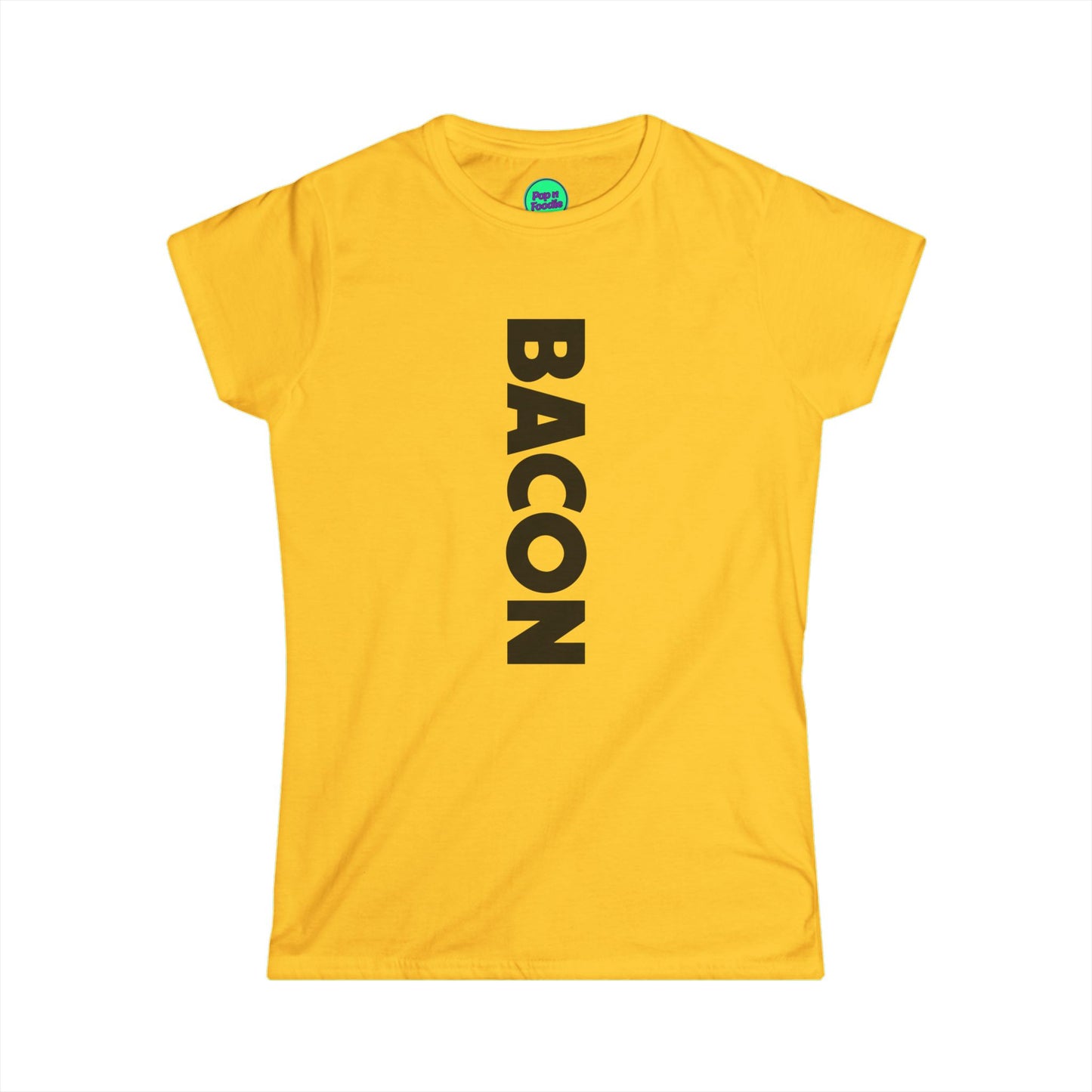 Bacon White Women's Tee