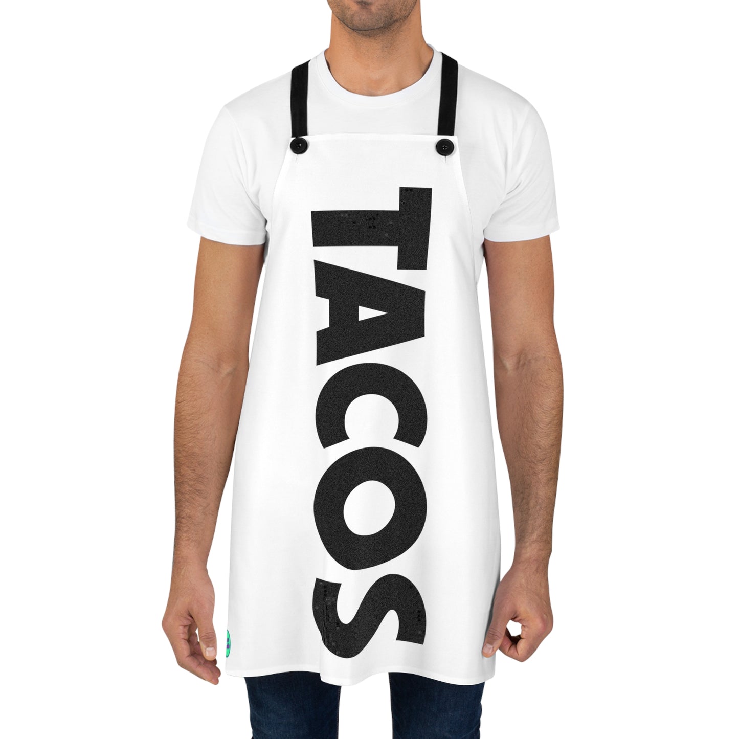 Tacos White Apron
