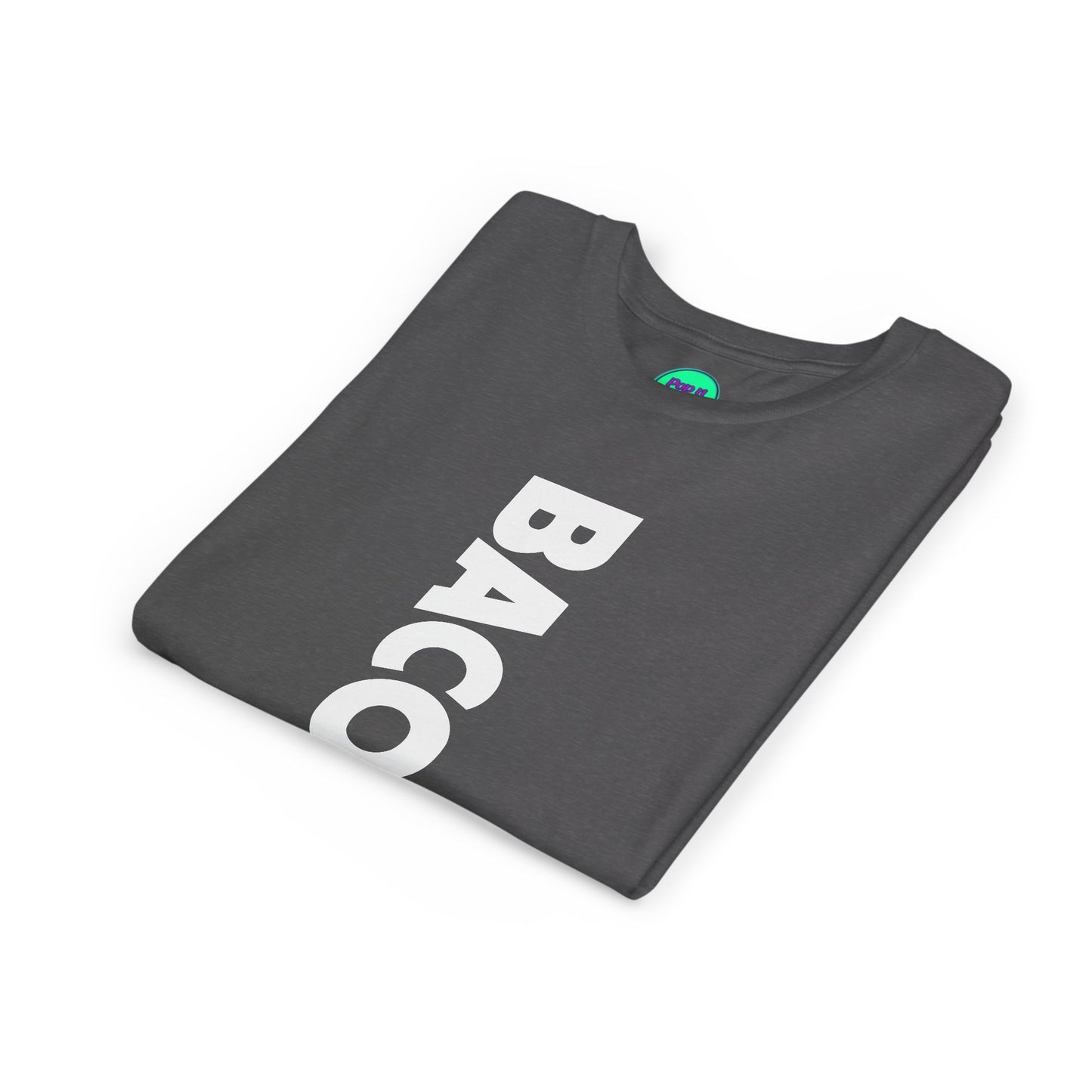 Bacon Black Youth Tee