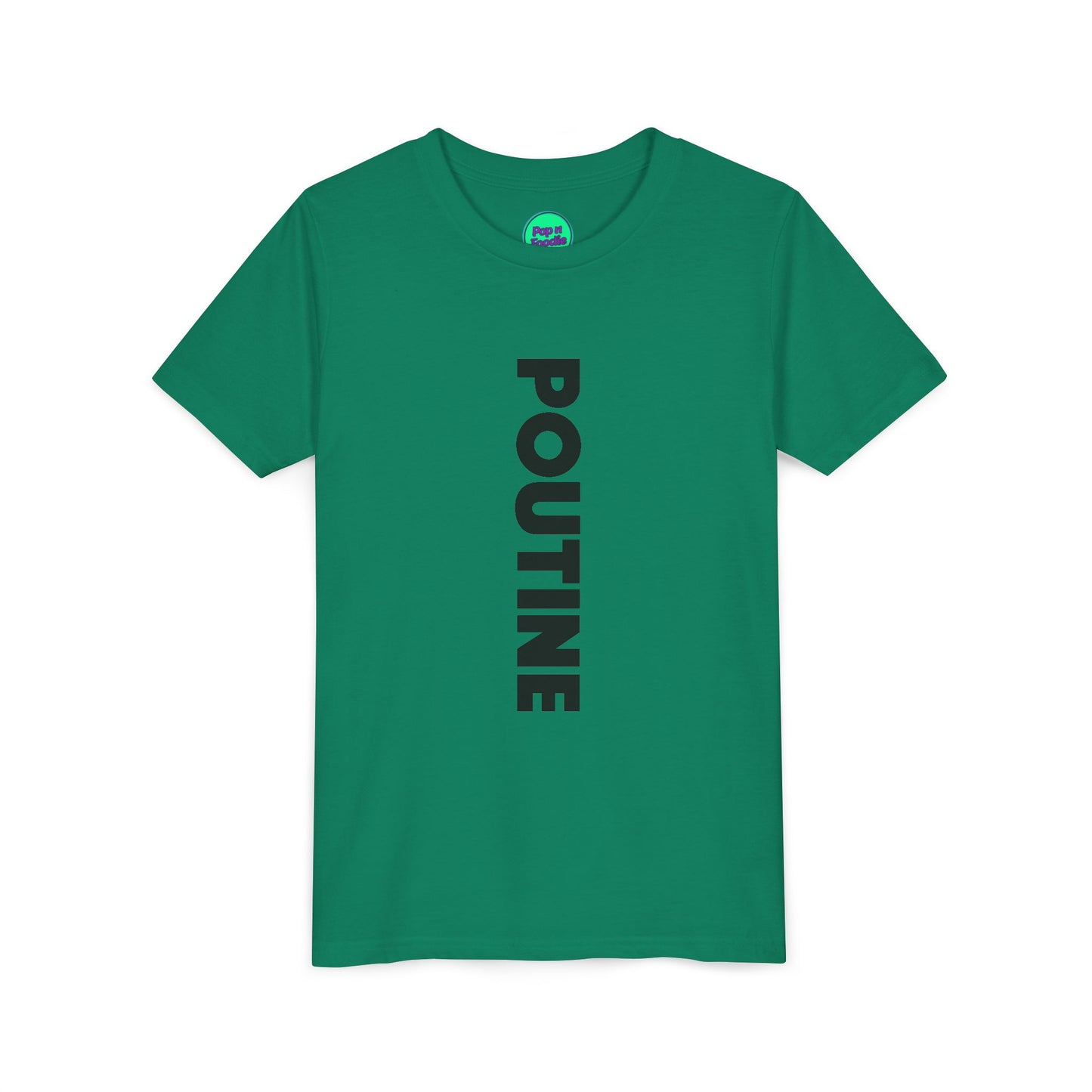 Poutine White Youth Tee