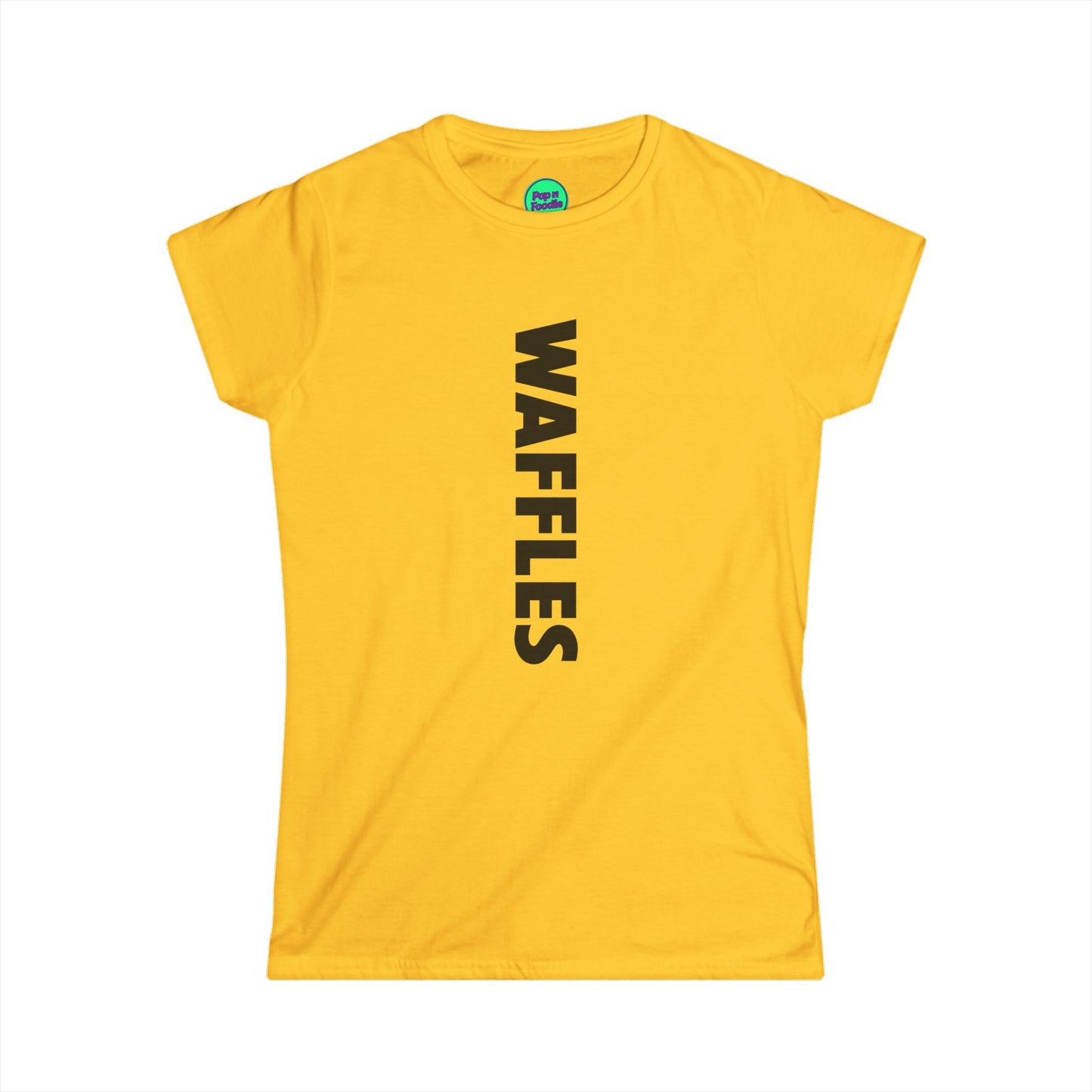 Waffles White Women's Tee