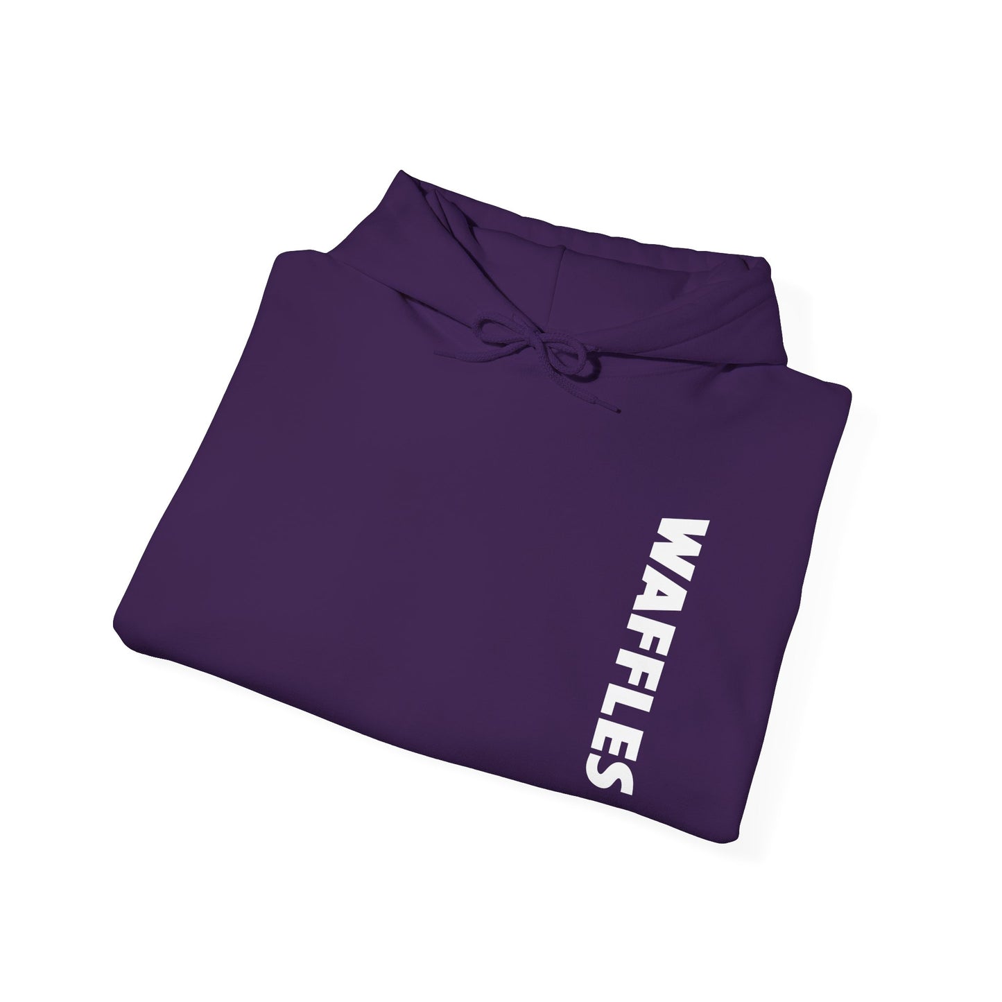Waffles Black Hoodie
