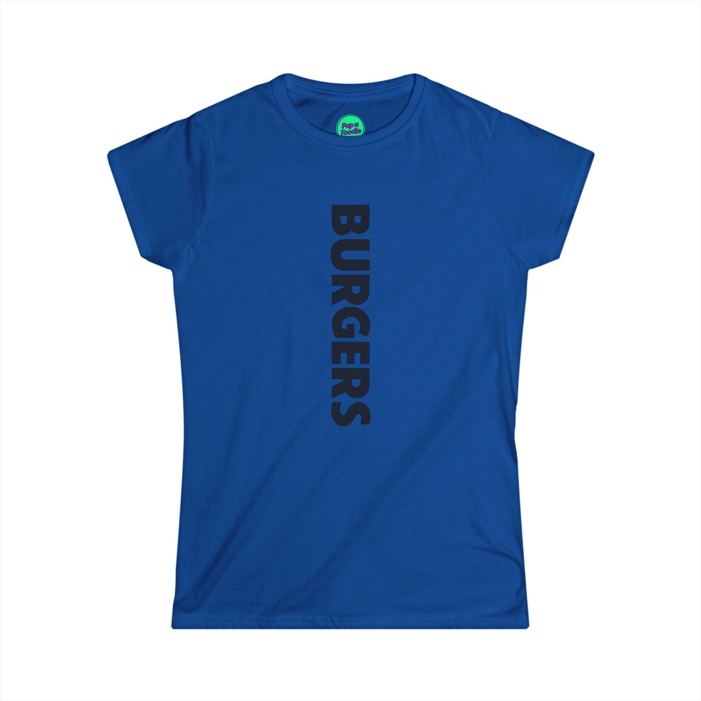 Burgers White Women's Tee
