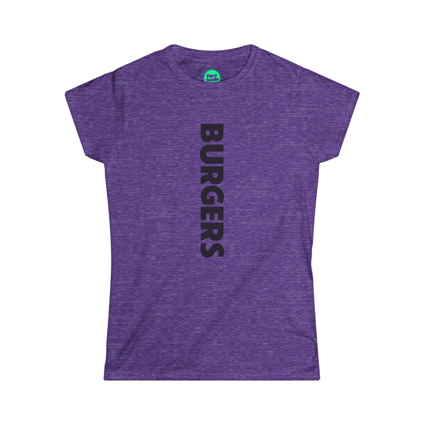 Burgers White Women's Tee