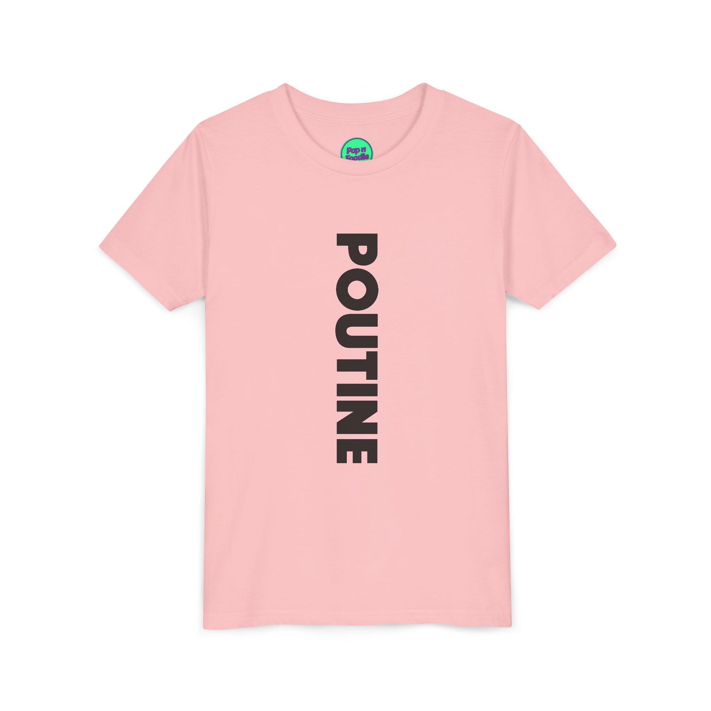 Poutine White Youth Tee