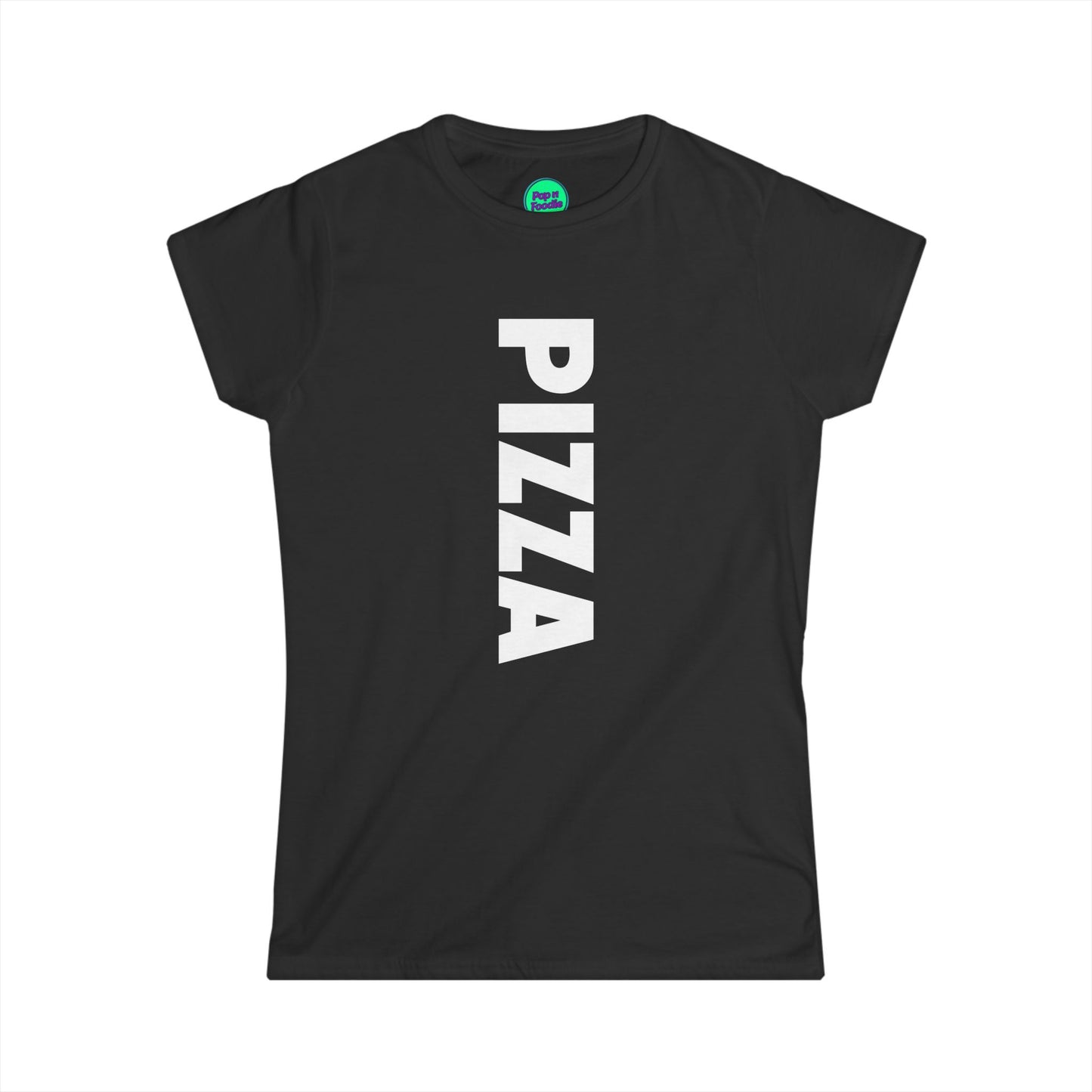 Pizza Black Women's Tee