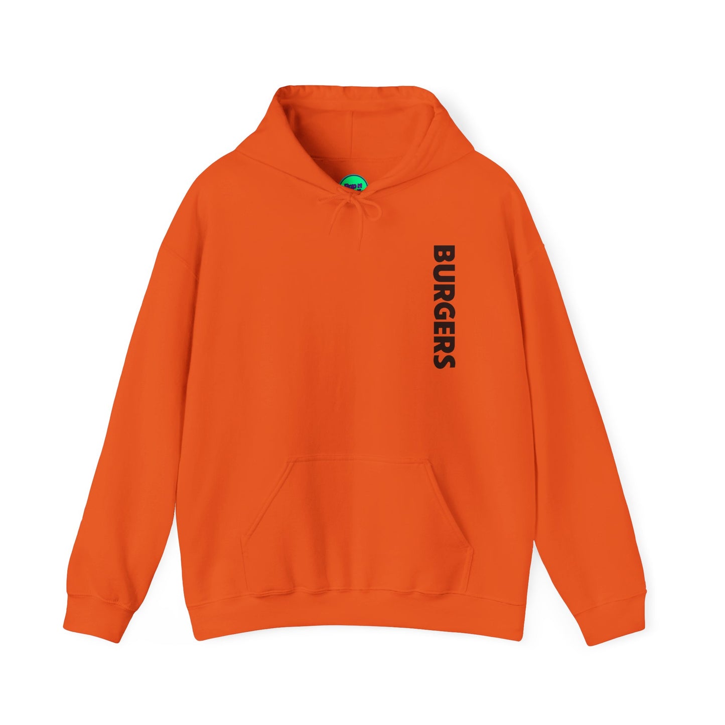 Burgers White Hoodie