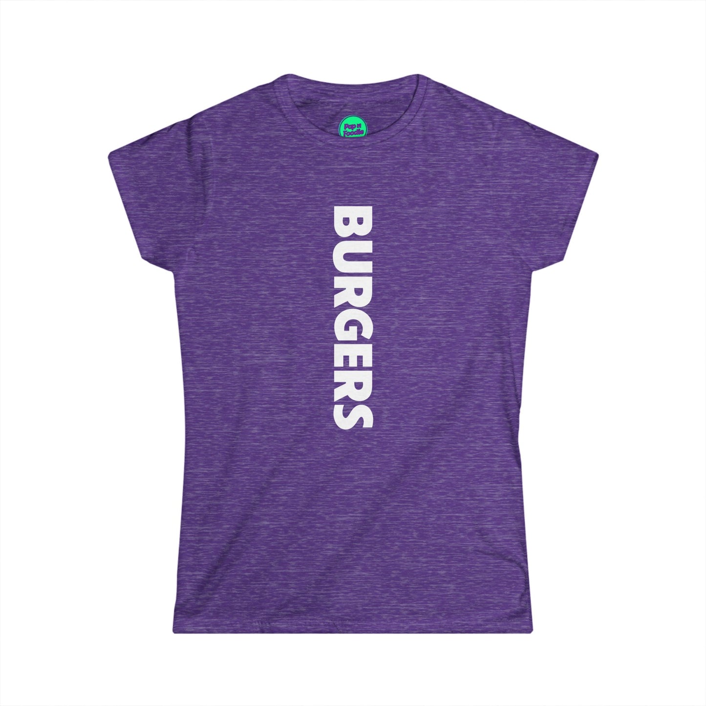 Burgers Black Women's Tee