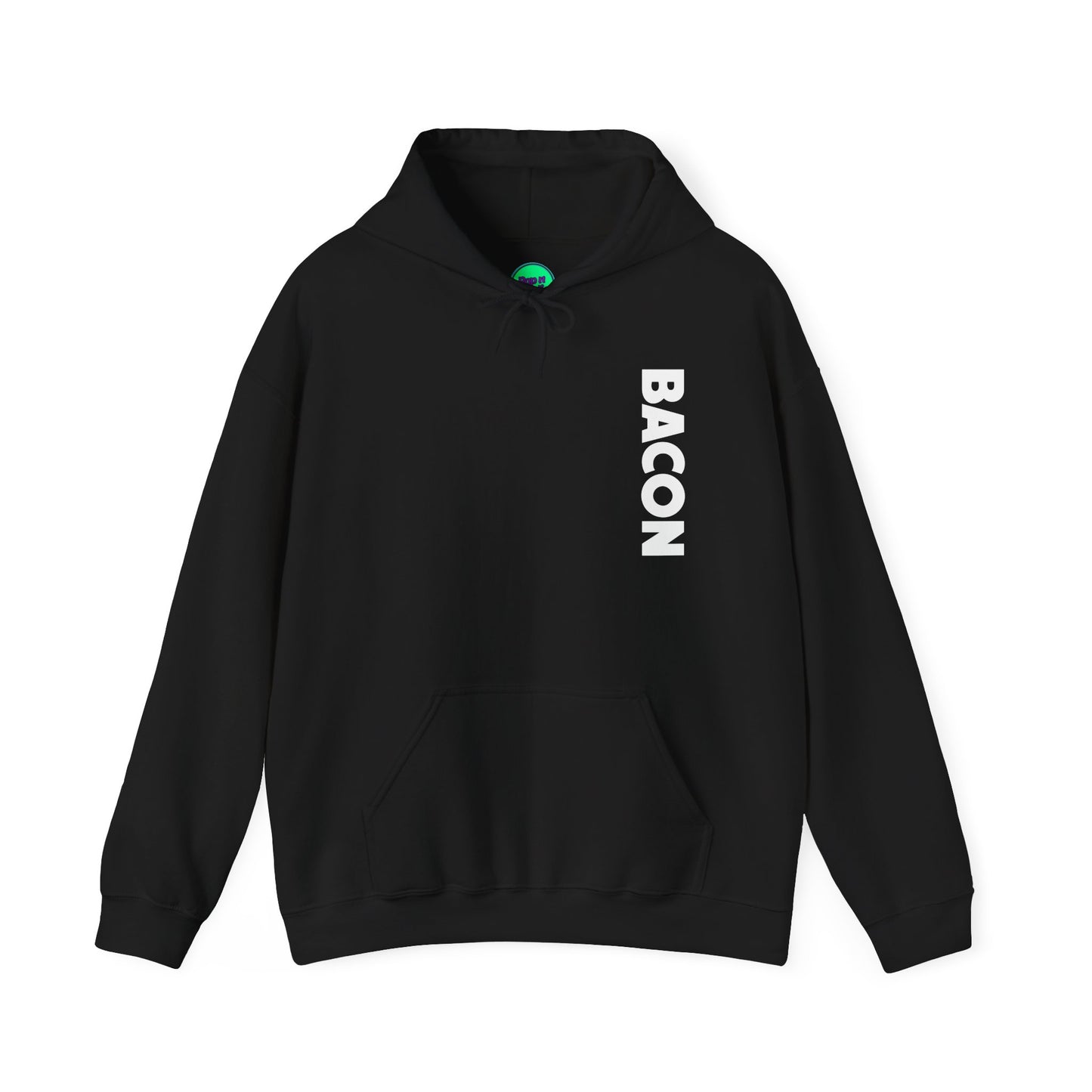 Bacon Black Hoodie