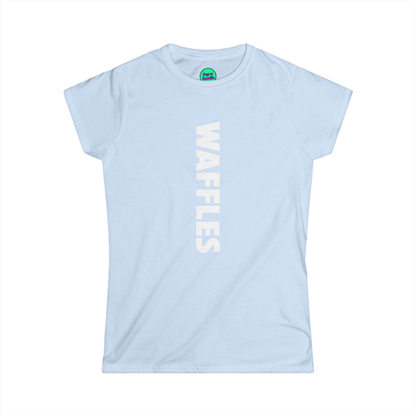 Waffles Black Women's Tee