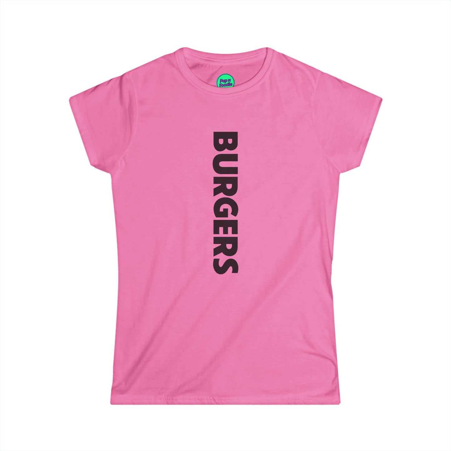 Burgers White Women's Tee