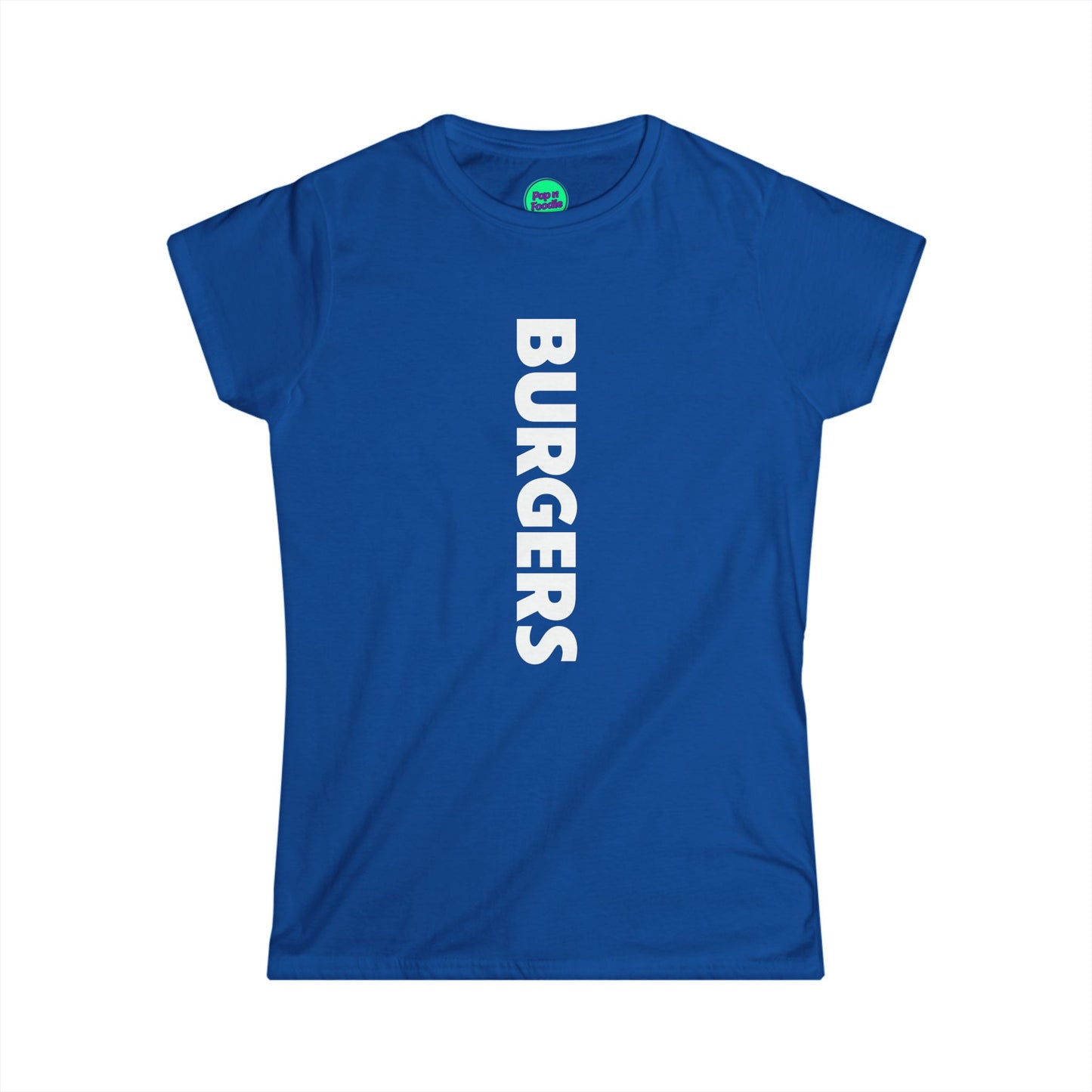 Burgers Black Women's Tee