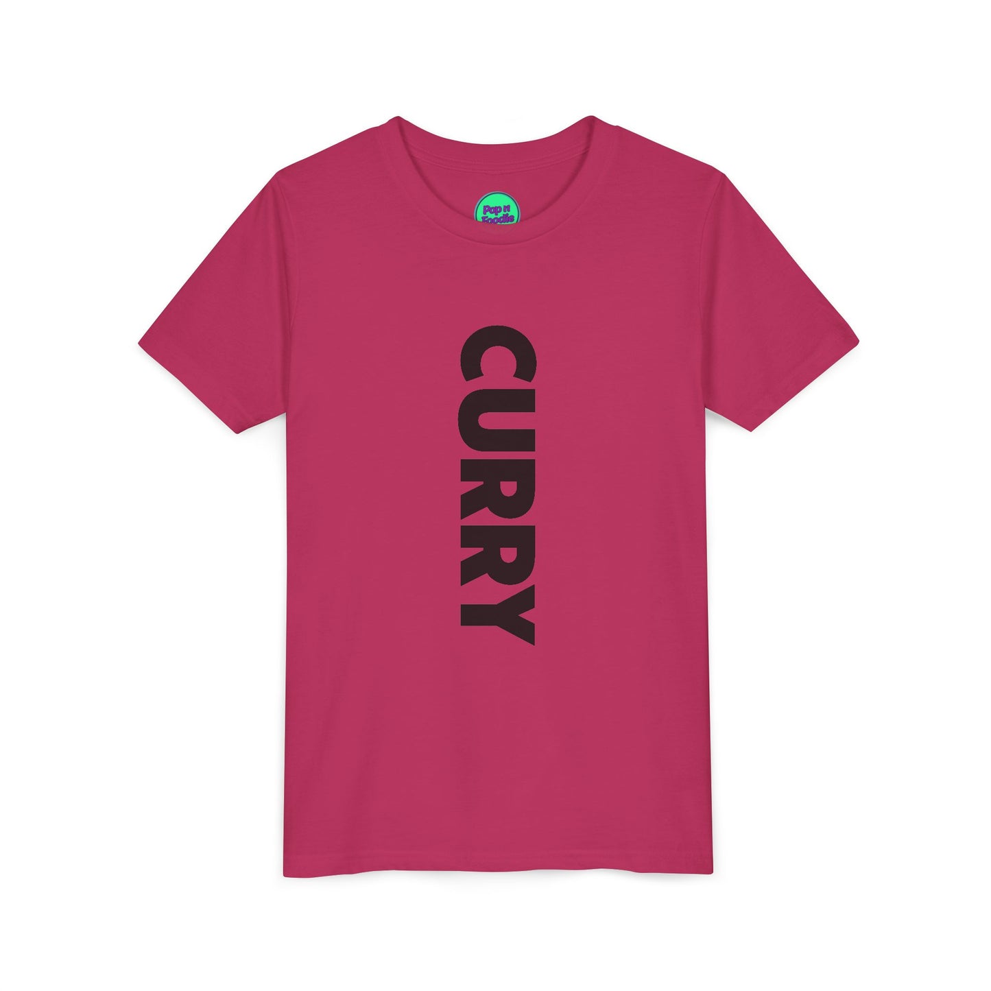Curry White Youth Tee