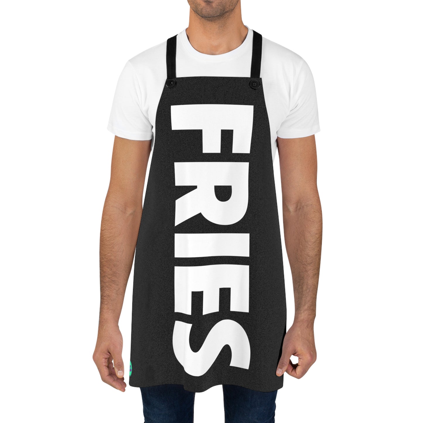 Fries Black Apron