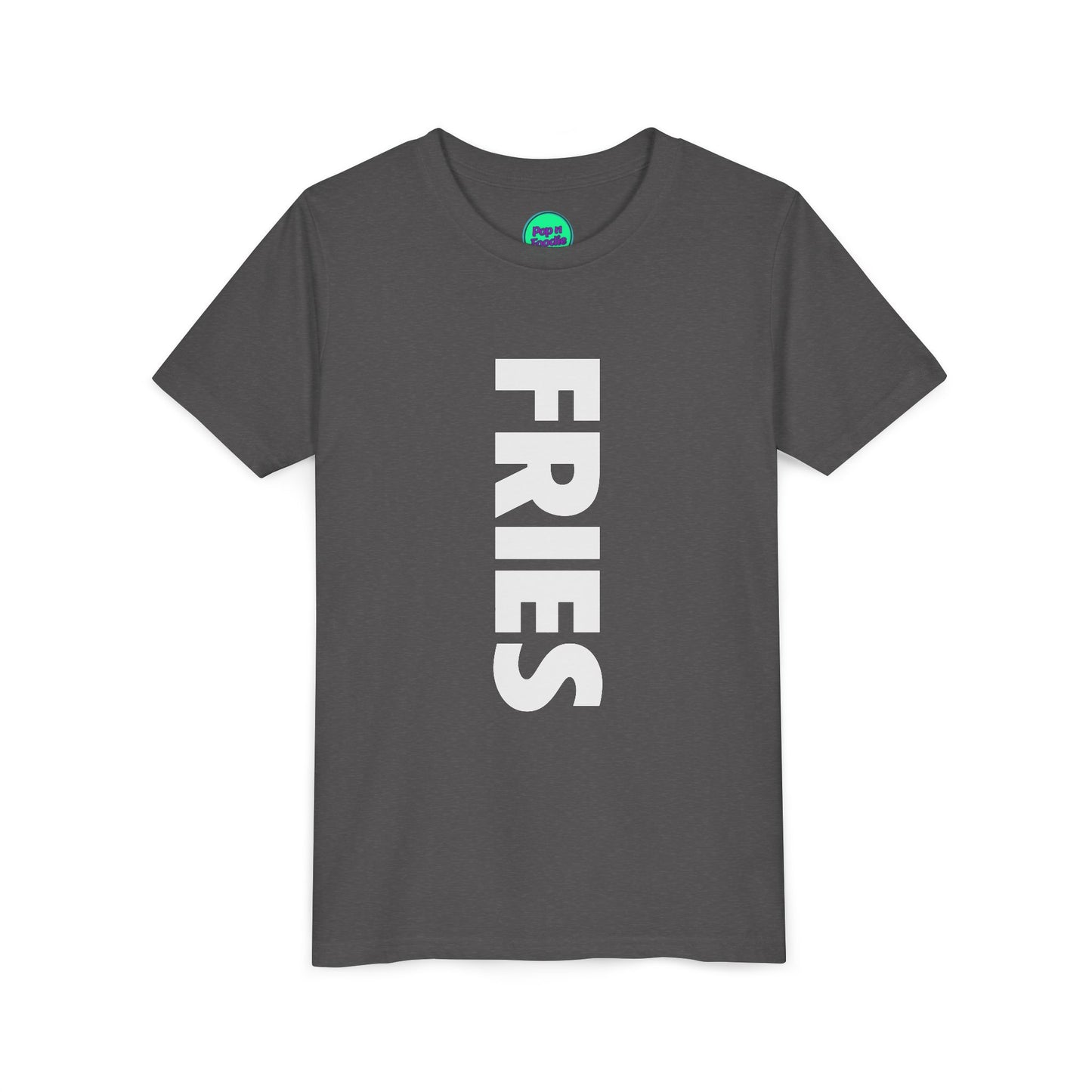 Fries Black Youth Tee