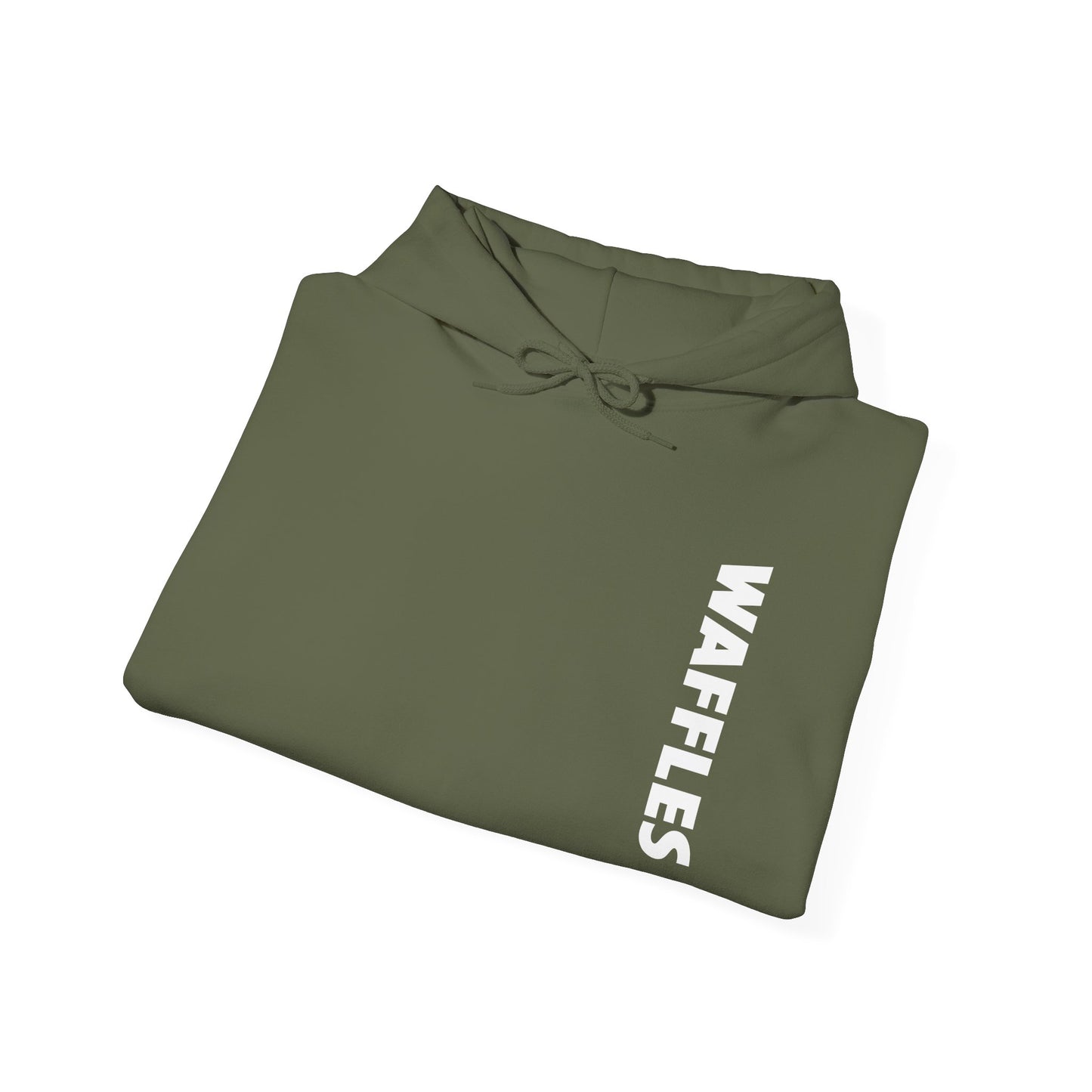 Waffles Black Hoodie