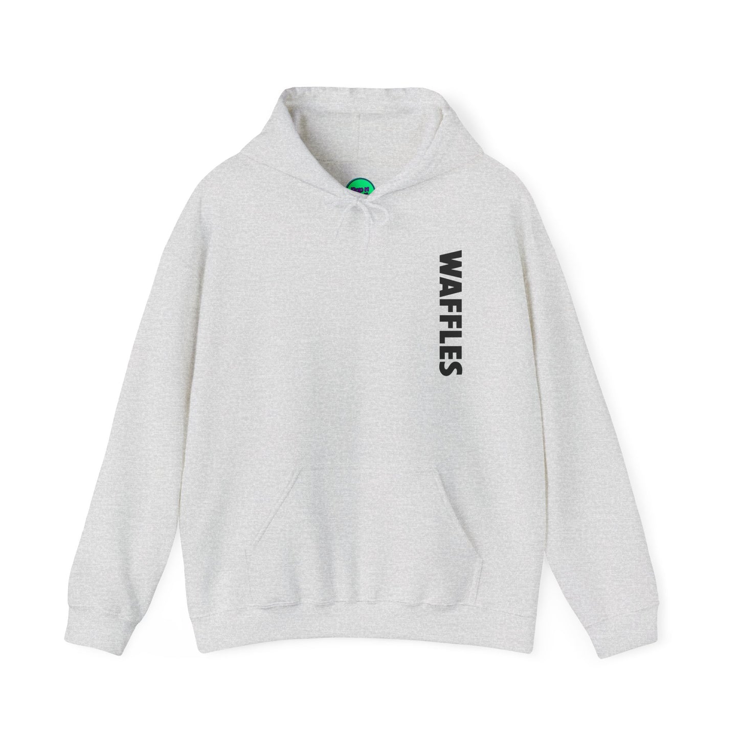 Waffles White Hoodie