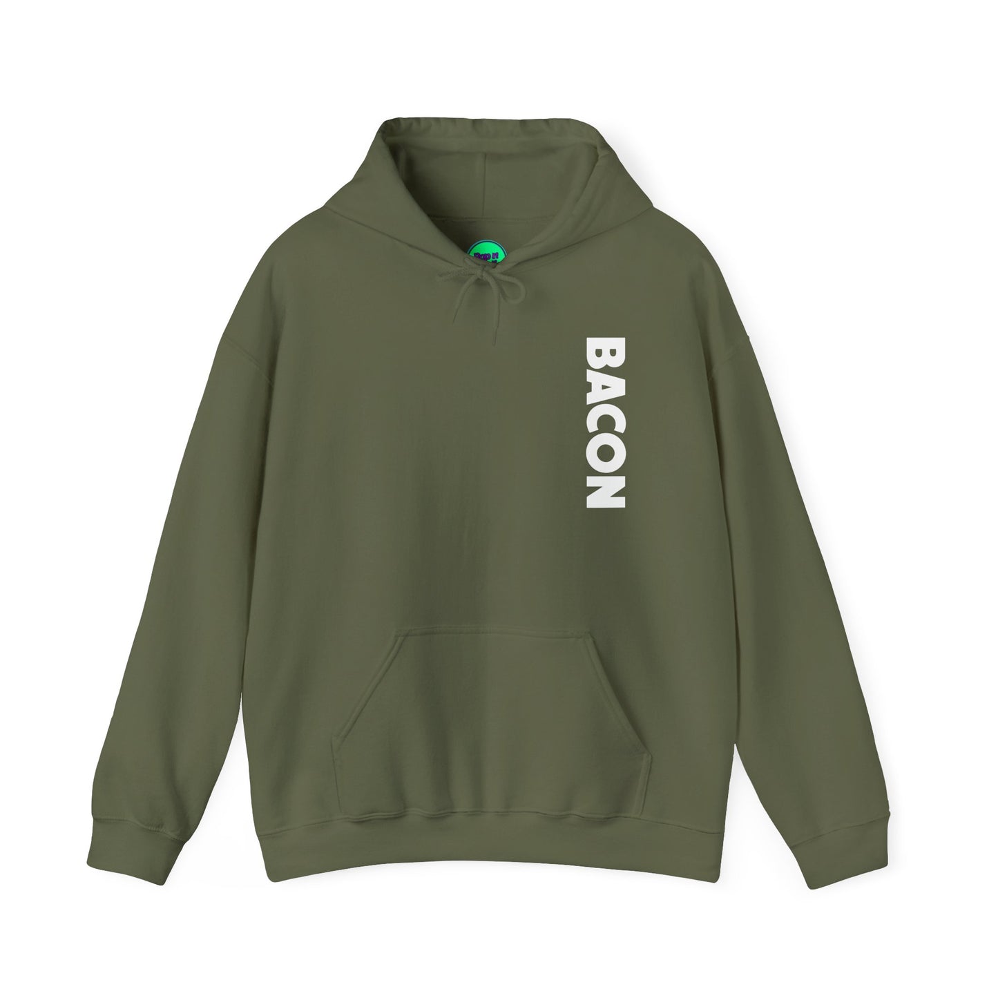 Bacon Black Hoodie