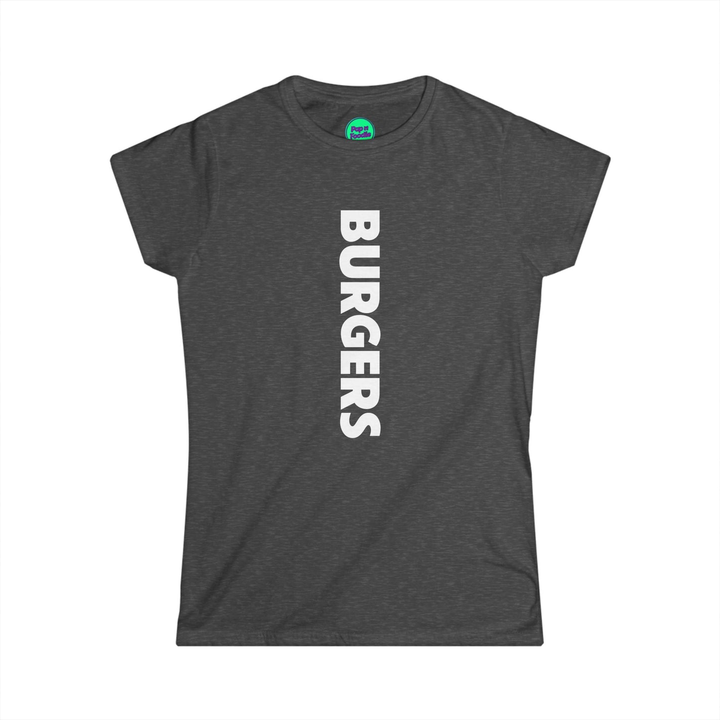 Burgers Black Women's Tee