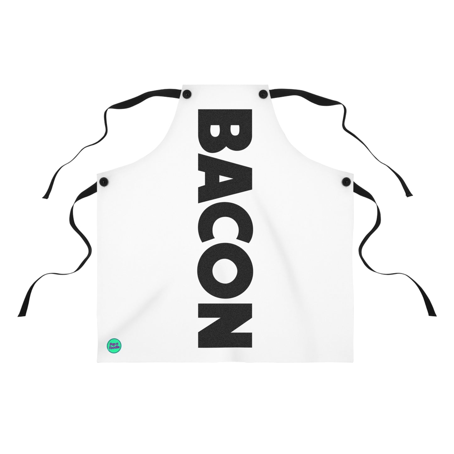 Bacon White Apron