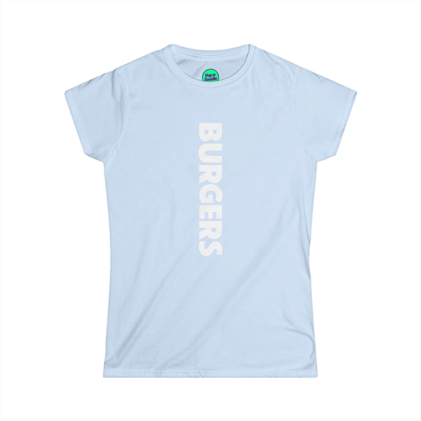 Burgers Black Women's Tee