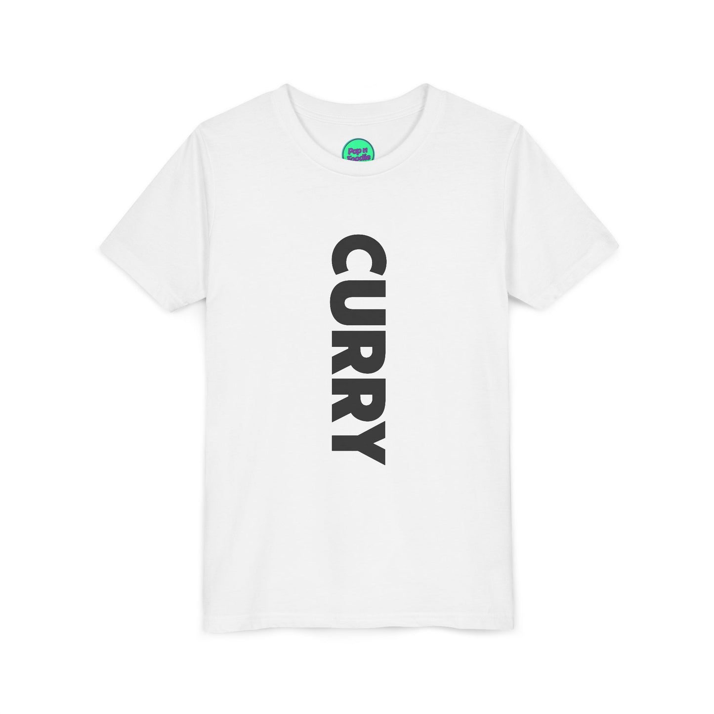 Curry White Youth Tee