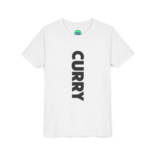 Curry White Youth Tee