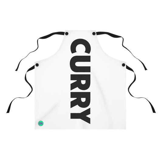 Curry White Apron