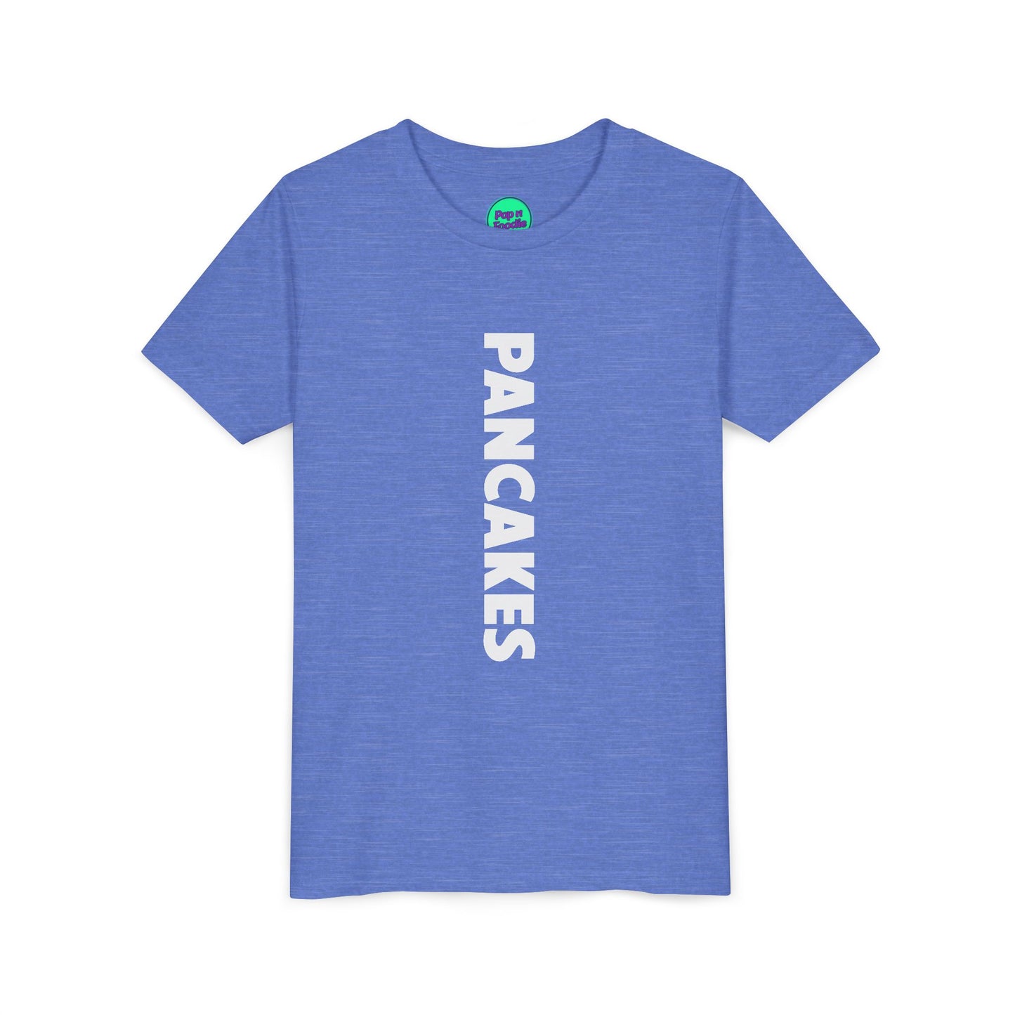 Pancakes Black Youth Tee