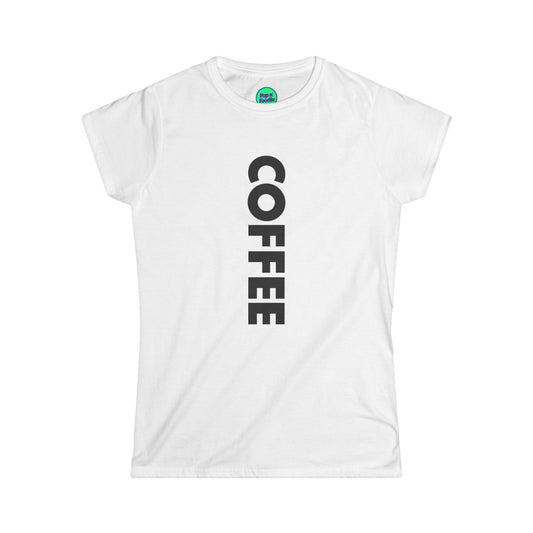 Coffee White Women's Tee