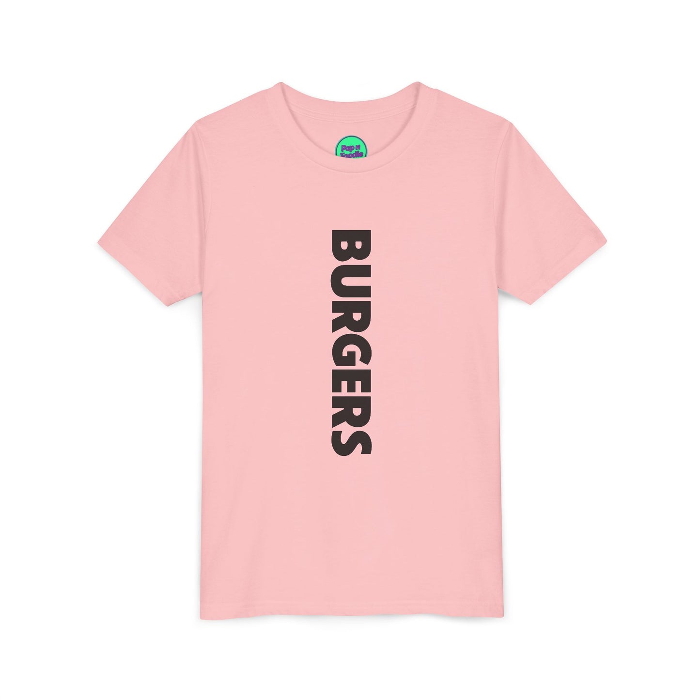 Burgers White Youth Tee