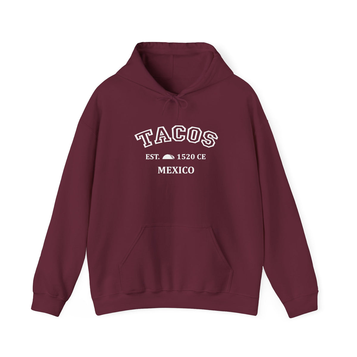 Tacos Collegiate Unisex Hoodie