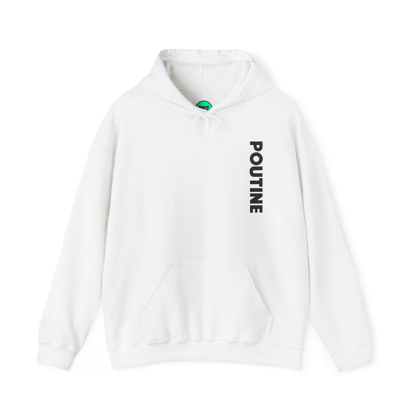 Poutine White Hoodie