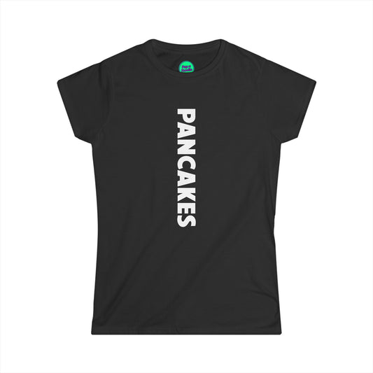 Pancakes Black Women's Tee