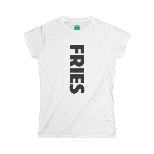 Fries White Women's Tee