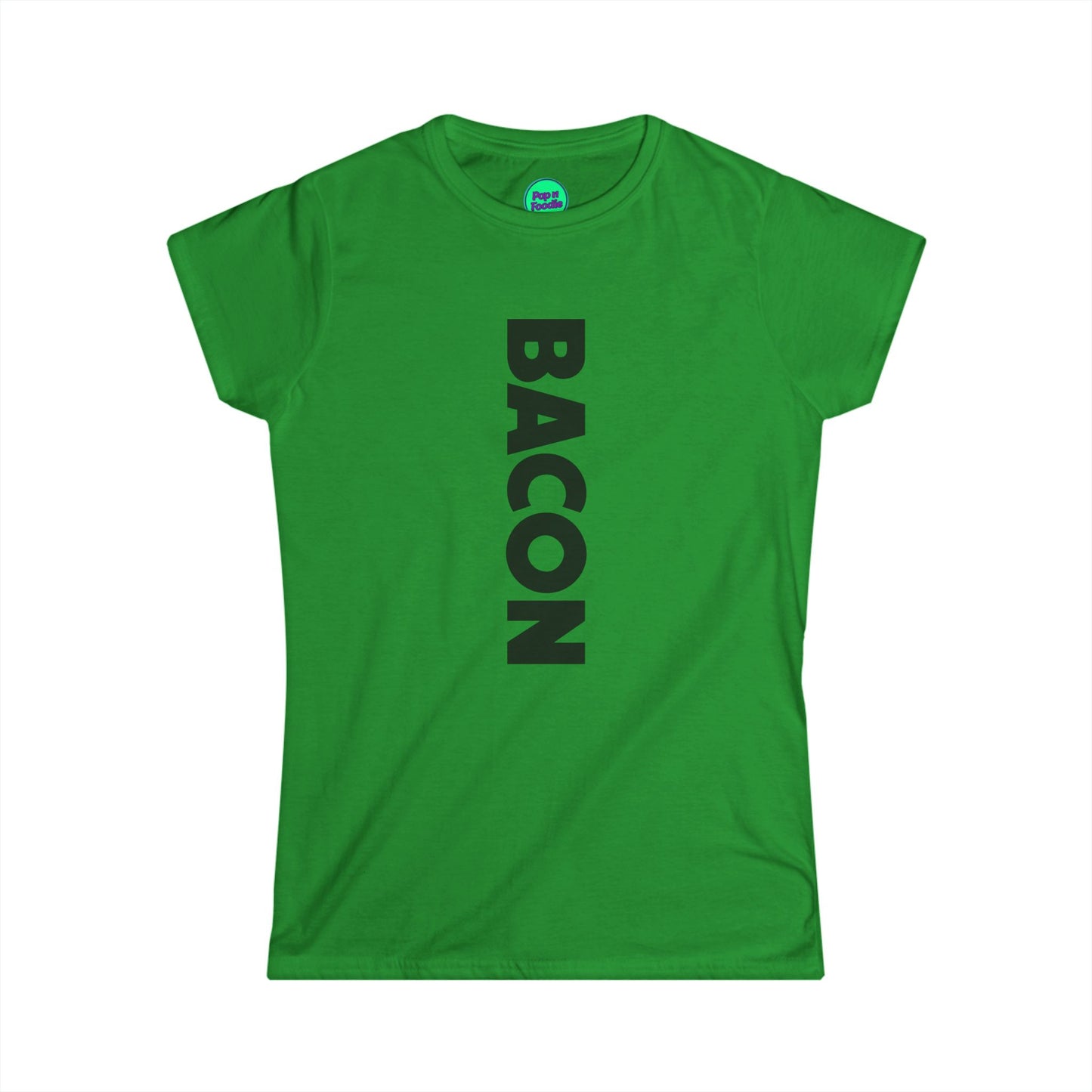 Bacon White Women's Tee