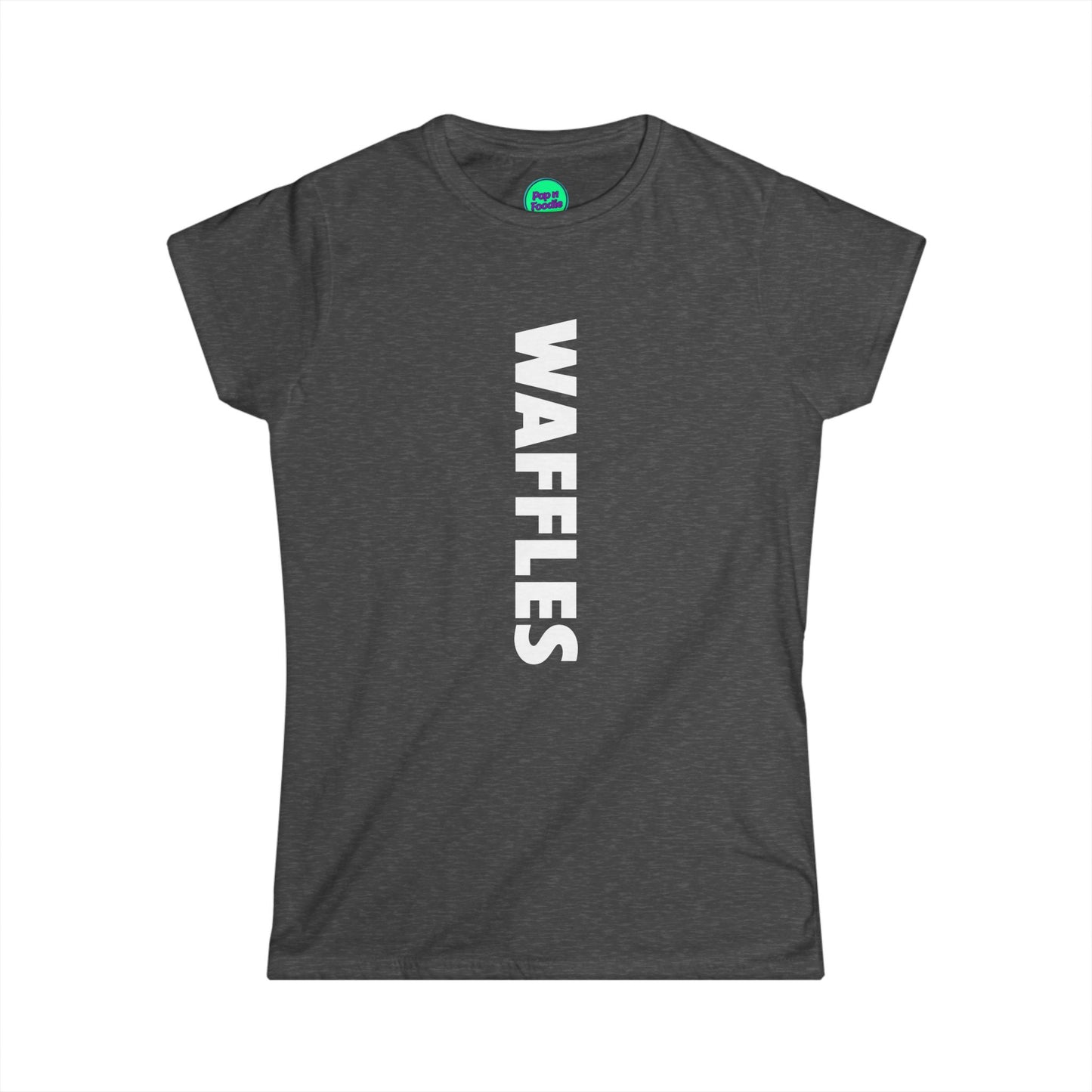 Waffles Black Women's Tee