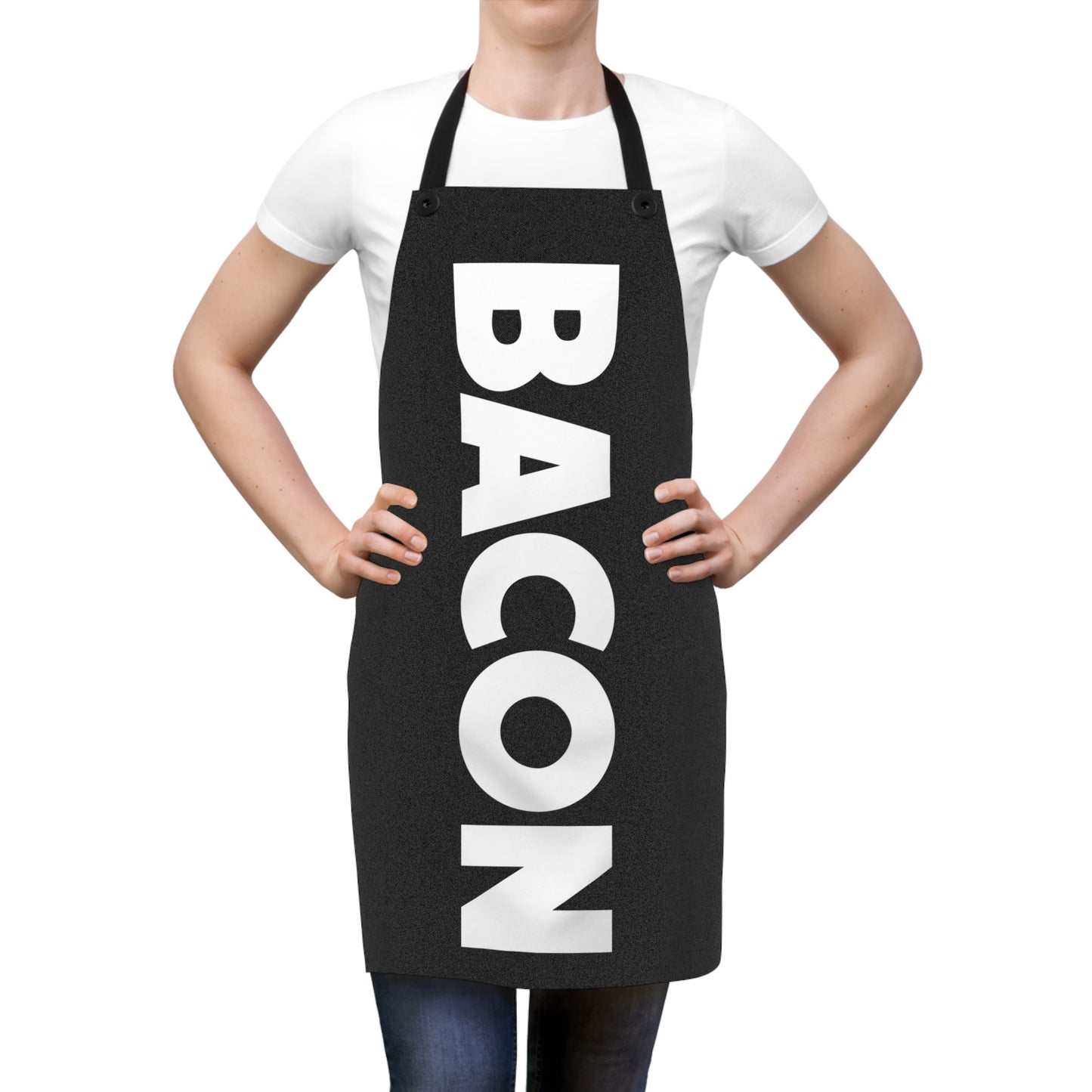 Bacon Black Apron