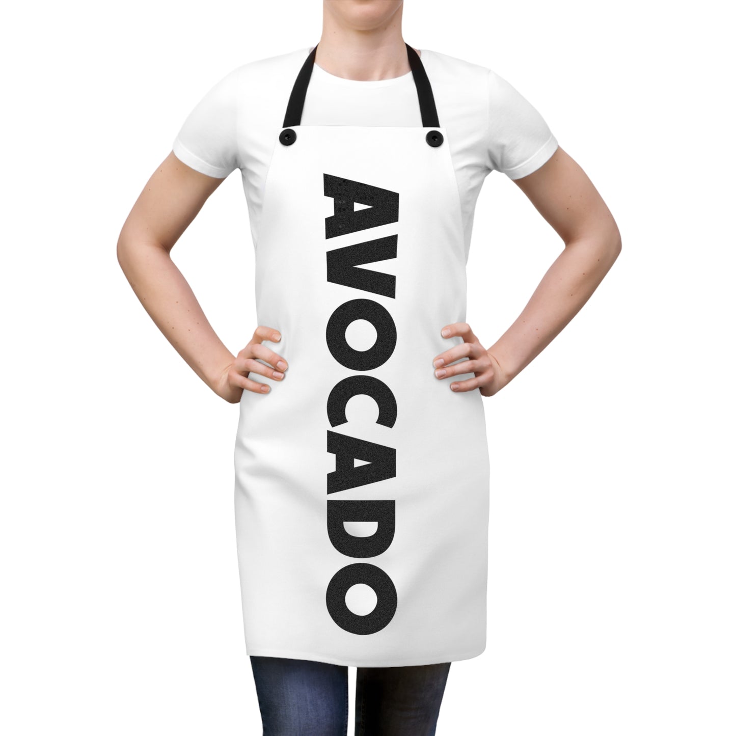 Avocado White Apron