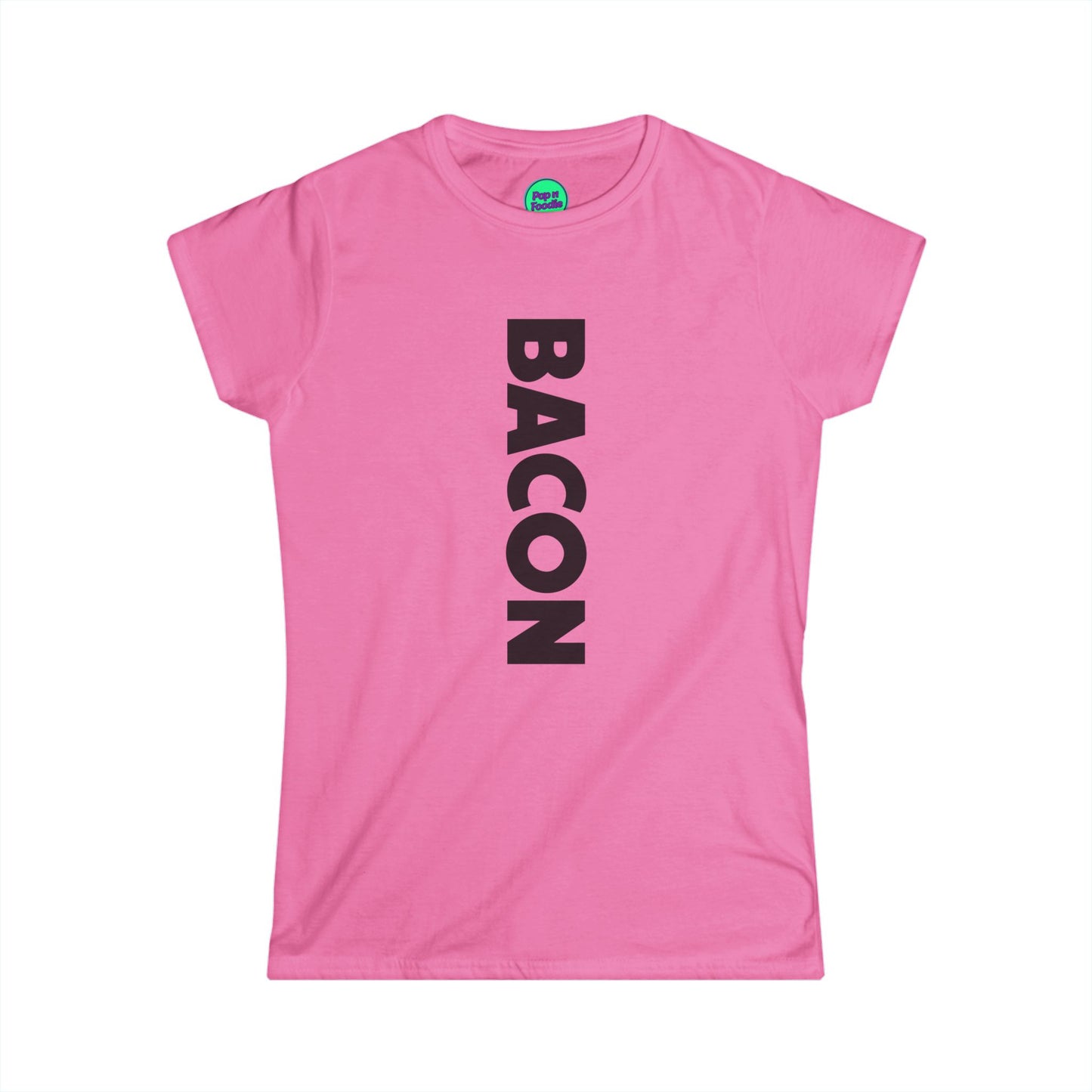 Bacon White Women's Tee
