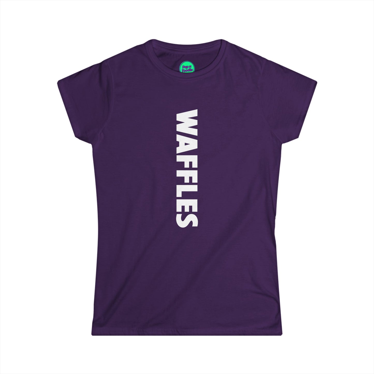 Waffles Black Women's Tee