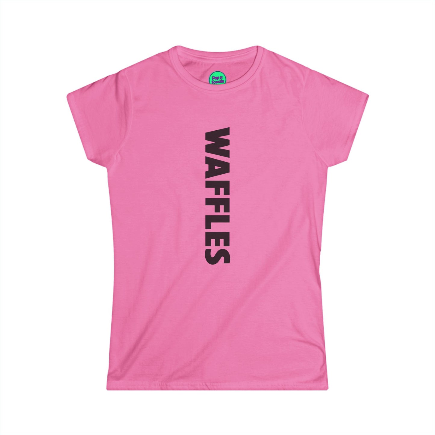 Waffles White Women's Tee