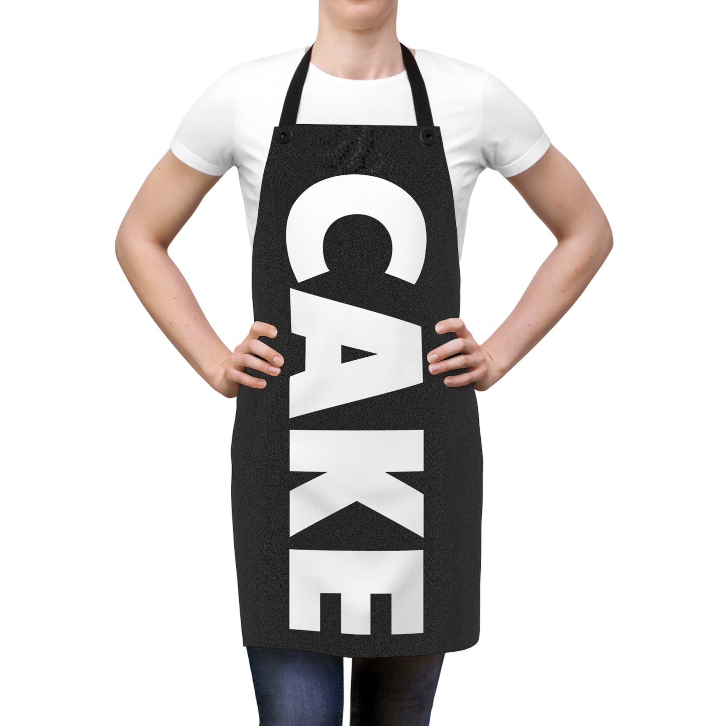 Cake Black Apron