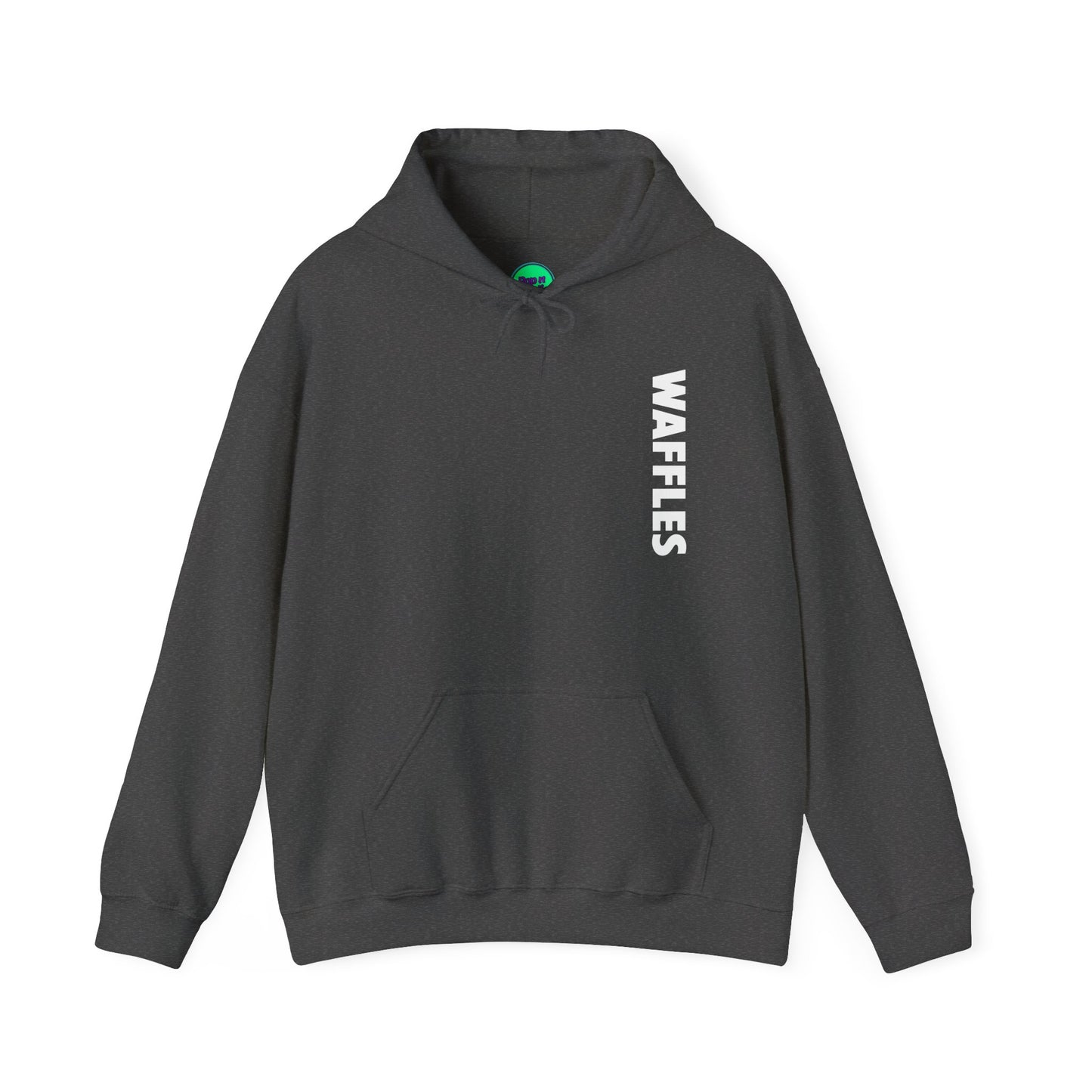 Waffles Black Hoodie