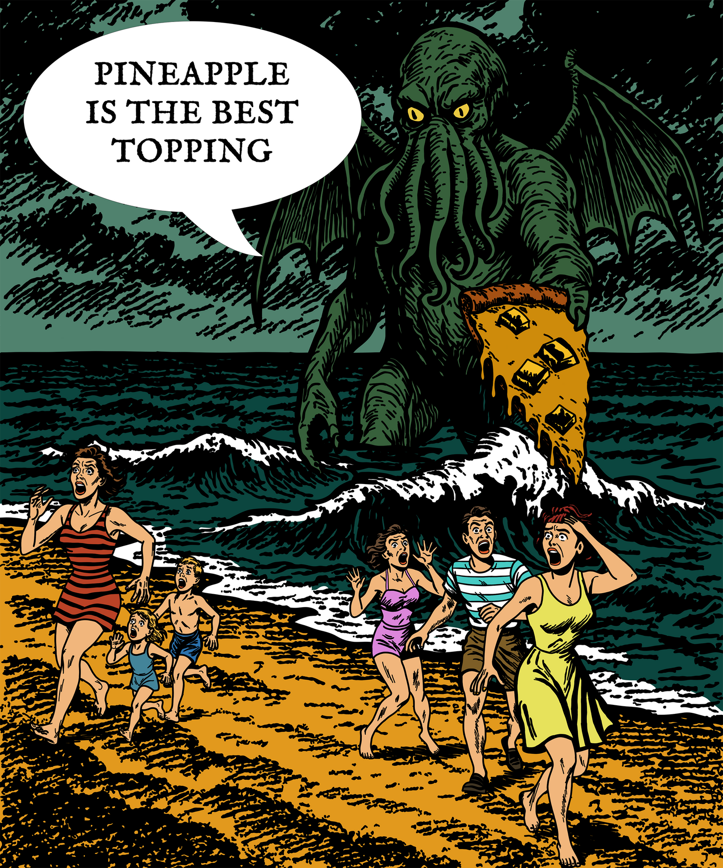 The Call of Cthulu Unisex Tee