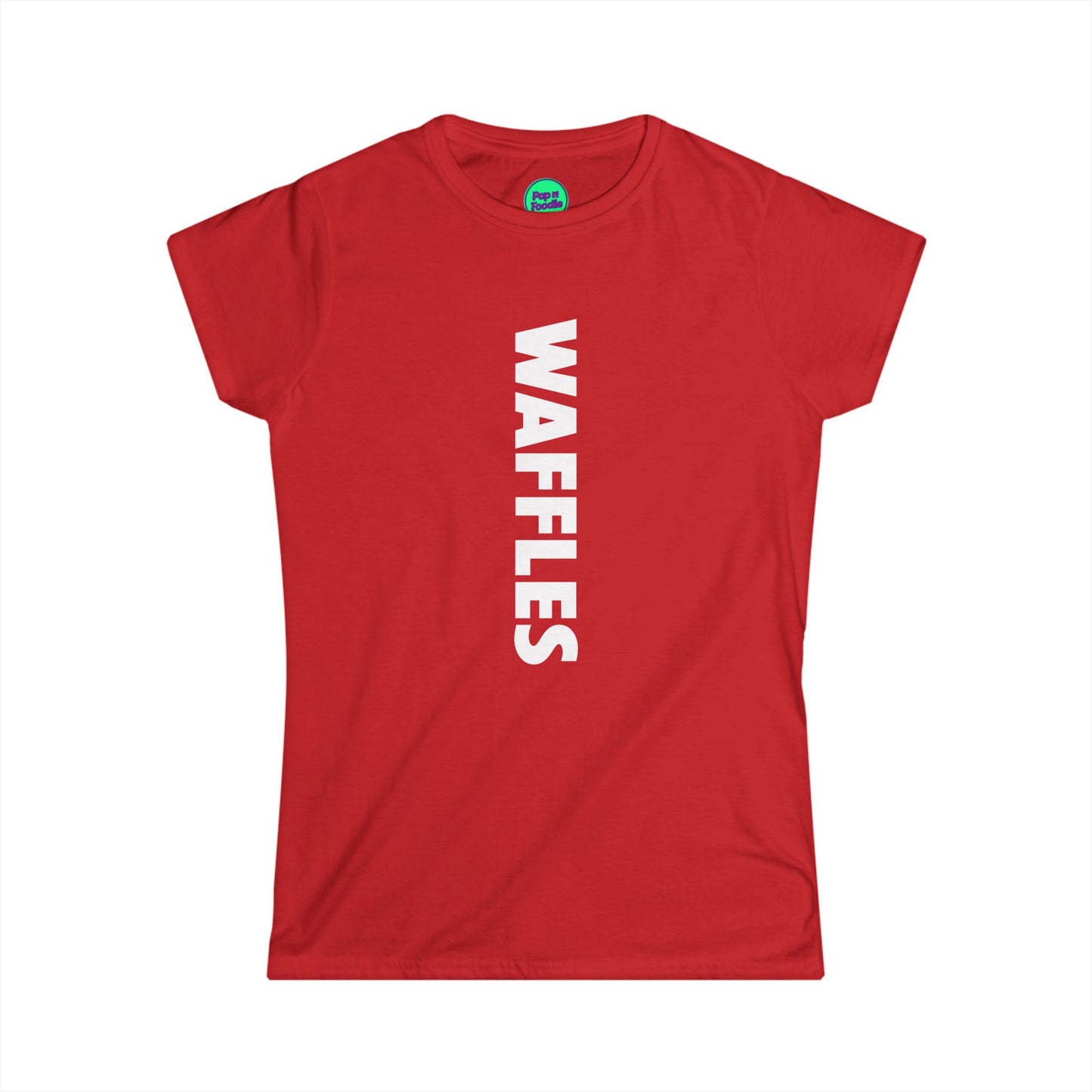 Waffles Black Women's Tee