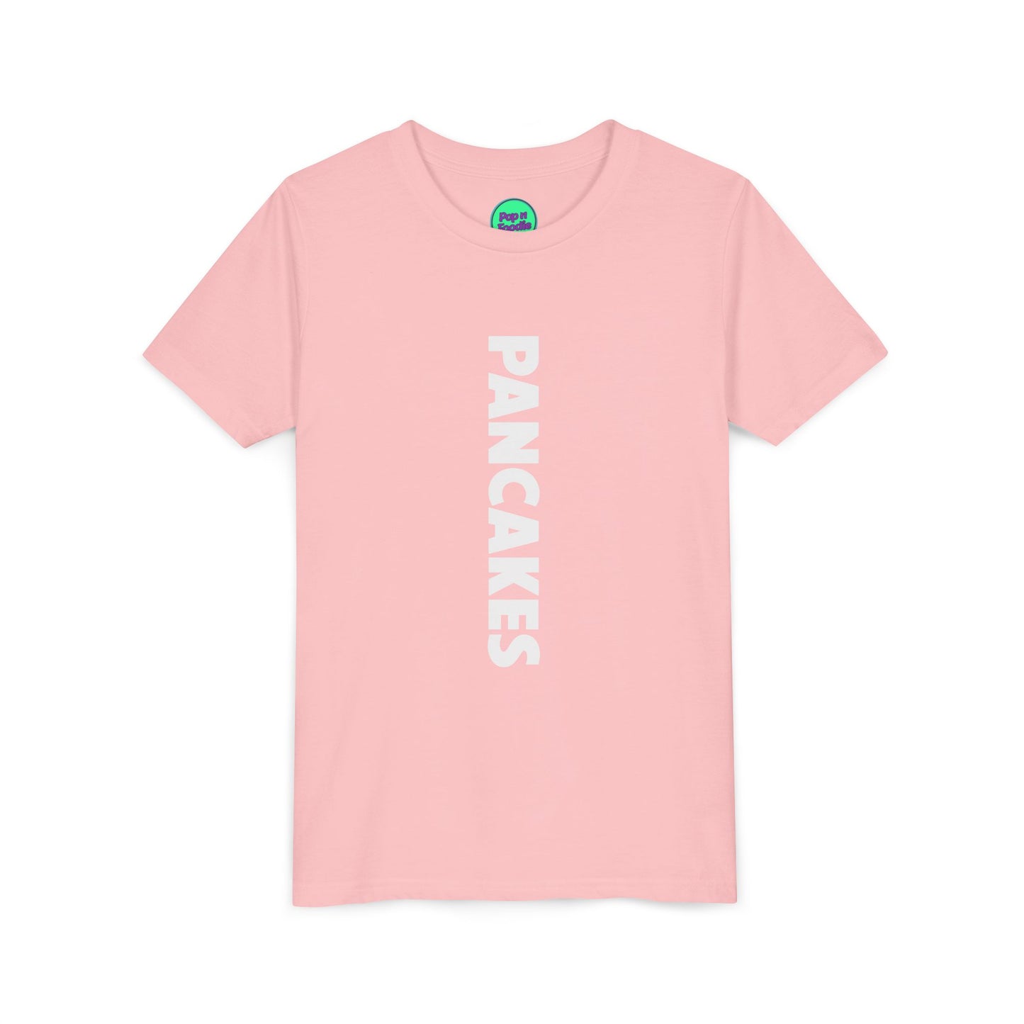 Pancakes Black Youth Tee