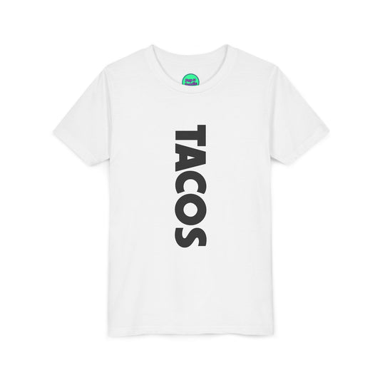 Tacos White Youth Tee