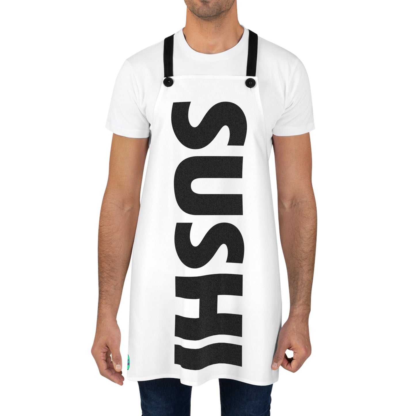 Sushi White Apron